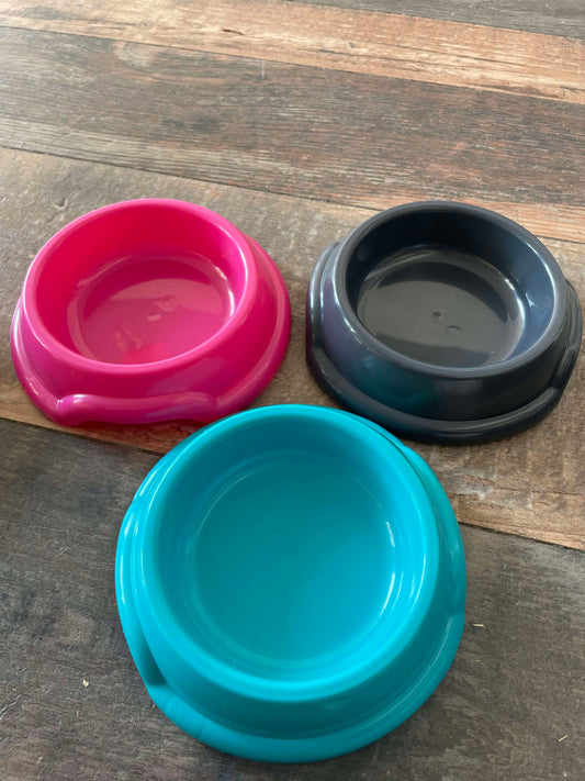Small pet bowls